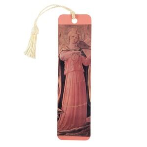 Vintage 80s Angel Bookmark Fra Angelico Sunshine Thoughts Antioch Z1018027